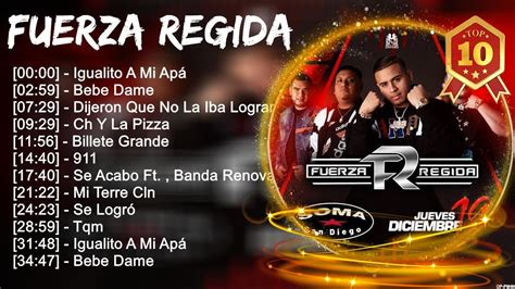 fuerza regida music video|fuerza regida top 10 songs.